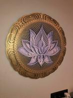 Houten mandala 60cm, Huis en Inrichting, Ophalen of Verzenden, Zo goed als nieuw