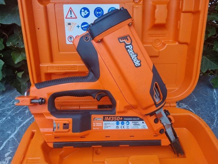 PASLODE 90mm Accu Constructietacker, Doe-het-zelf en Verbouw, Gereedschap | Handgereedschap, Zo goed als nieuw, Ophalen of Verzenden