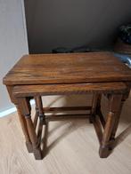 Eiken miniset, Antiek en Kunst, Antiek | Meubels | Tafels, Ophalen of Verzenden