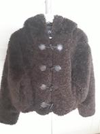 Bruine jas van Zara met houtje touwtje knopen, Bruin, Zara, Zo goed als nieuw, Ophalen