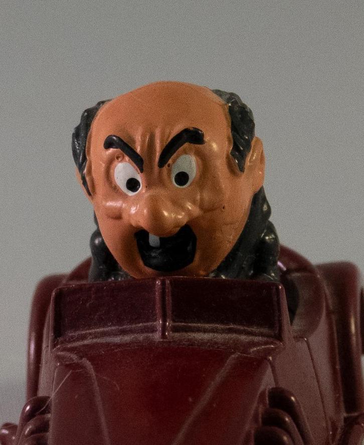 Smurfen Auto met Cargamel, Verzamelen, Smurfen, Zo goed als nieuw, Poppetje, Figuurtje of Knuffel, Gargamel, Ophalen of Verzenden