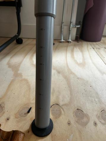 Ikea Galant - verstelbaar bureau met wit blad - afbeelding 4
