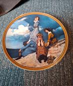 Porseleinen bord "Waiting on the shore" by Norman Rockwell., Ophalen of Verzenden