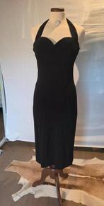 Marc Cain luxe halter jurk maat 3, Maat 38/40 (M), Overige typen, Zwart, Ophalen of Verzenden