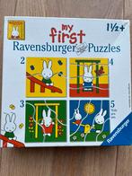 Nijntje puzzel (4 stuks) - vanaf 1,5 jaar - goede staat, Kinderen en Baby's, Minder dan 10 stukjes, Ophalen of Verzenden, 6 maanden tot 2 jaar