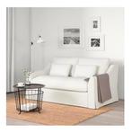 Ikea FÄRLÖV Slaapbank tweezits, Huis en Inrichting, Ophalen, Wit, Tweepersoons, 140 cm