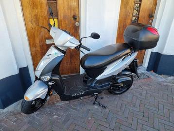 Kymco Agility Zilver brom 1449 bij ScooterForYou.  kilometer beschikbaar voor biedingen