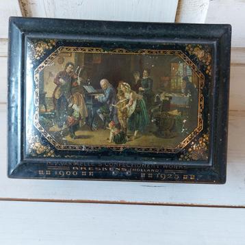 koekblik Antiek  Van Melle's 1900/1930 beschikbaar voor biedingen