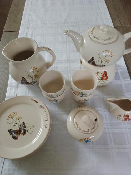 ontbijt / theeservies van JET, Huis en Inrichting, Keuken | Servies, Zo goed als nieuw, Overige typen, Overige stijlen, Aardewerk
