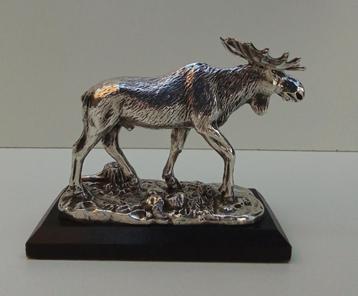 De Eland - WWF Verzilverd Dieren Beeldje  beschikbaar voor biedingen