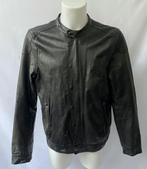 GOOSCRAFT Zwart leer HEREN biker jas  Maat L, Maat 52/54 (L), Zwart, Goosecraft, Ophalen of Verzenden