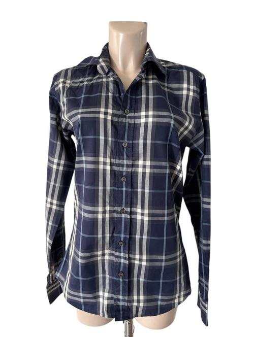 Burberry blouse S, Kleding | Dames, Blouses en Tunieken, Zo goed als nieuw, Maat 36 (S), Blauw, Ophalen of Verzenden