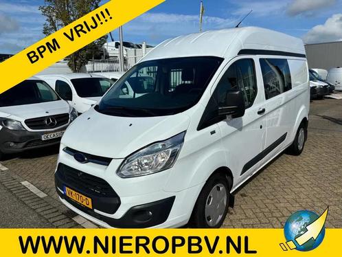 Ford Transit Custom 2.2TDCI L2H2 Airco Cruisecontrol Trekhaa, Auto's, Bestelauto's, Bedrijf, Te koop, Ford, Diesel, Euro 5, Handgeschakeld