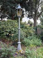 RVS Lantaarnpalen en Bloembak en buitenlamp, Gebruikt, Minder dan 50 watt, Staande lamp, Ophalen of Verzenden