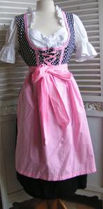 tiroler dirndl jurk schort en blouse maat 42 nr QQ 798, Carnaval, Verzenden, Maat 42/44 (L), Kleding