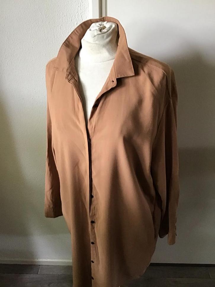 10 Days Jurk - Stijlvol en Comfortabel!, Kleding | Dames, Jurken, Zo goed als nieuw, Maat 42/44 (L), Bruin, Ophalen of Verzenden