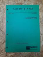 Handleiding  Peugeot testkast T A D 99 en B I P 722, Ophalen of Verzenden