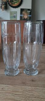 2 x Pilsner Urquell bierglas (Z257-36), Verzamelen, Biermerken, Ophalen of Verzenden, Zo goed als nieuw, Glas of Glazen, Overige merken