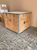Houten kisten met deksel, Huis en Inrichting, Woonaccessoires | Kisten, Ophalen, Zo goed als nieuw, 50 tot 100 cm, Minder dan 50 cm