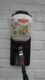 wandkoffie molen bloemen, Antiek en Kunst, Ophalen of Verzenden