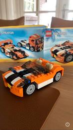 Lego creator 3 in 1 31017 oranje auto, Complete set, Ophalen of Verzenden, Lego, Zo goed als nieuw