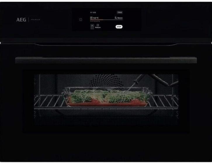 AEG combi-magnetron : CM7600B, Witgoed en Apparatuur, Magnetrons, Nieuw, Inbouw, Combimagnetron, 45 tot 60 cm, Crisp, Grill, Hete lucht