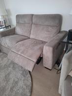 Bank James elektrisch verstelbaar 3-zits - zilvergrijs, Ophalen, 150 tot 200 cm, Driepersoons, 75 tot 100 cm