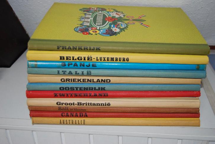 Landenboeken van Douwe Egberts 9 stuks, Boeken, Reisverhalen, Gelezen, Europa, Ophalen of Verzenden