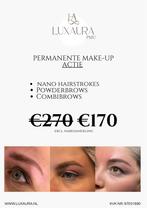 PMU wenkbrauwen hairstrokes, powderbrows en combibrows, Diensten en Vakmensen, Overige