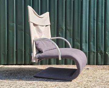 Vintage Ligne Roset Zen fauteuil design Claude Brisson beschikbaar voor biedingen
