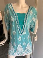 Lolita jaca jurkje maat s met kant, Blauw, Ophalen of Verzenden, Zo goed als nieuw, Knielengte