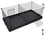 SONGMICS LPI07H DIERENVERBLIJF / KONIJN, CAVIA KOOI 123 X 63, Dieren en Toebehoren, Minder dan 60 cm, Kooi, 110 cm of meer, Ophalen of Verzenden