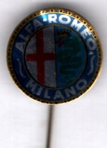 Alfa Romeo blik auto speldje ( A_015 ) beschikbaar voor biedingen