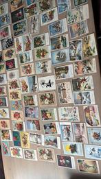 Stapel kaarten ansichtkaarten kerst bloemen, Ophalen of Verzenden, Gebruikt