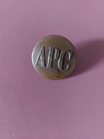 A.P.C. koperen knoop., Antiek en Kunst, Ophalen of Verzenden
