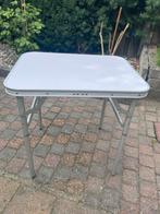 Camping tafeltje, Huis en Inrichting, Tafels | Sidetables, Ophalen, 50 tot 100 cm, Zo goed als nieuw, Metaal