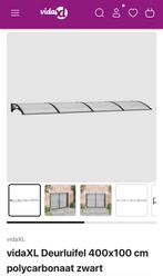 VidaXL deurluifel / overkapping 4 meter breed 1 meter diep, Ophalen of Verzenden, Nieuw, 120 cm of meer, 215 cm of meer