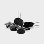 Cook & Pan 7delig pannenset PFAS vrij, Huis en Inrichting, Keuken | Potten en Pannen, Ophalen of Verzenden, Zo goed als nieuw
