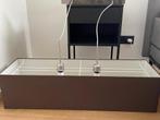 Bruine hanglamp, Ophalen, Zo goed als nieuw, Metaal, Minder dan 50 cm