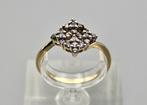 Gouden Vintage ring met edelsteen tanzaniet. 2025/352., Ophalen of Verzenden, Overige materialen, Ring, Met edelsteen