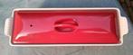LE CREUSET nieuwe rode gietijzer paté bak vorm 32 cm (G261), Kookpan of Snelkookpan, Gietijzer, Nieuw, Ophalen of Verzenden