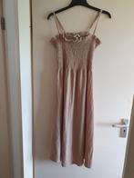 Mdi lange beige zomer jurk h&m maat 36 s, H&M, Beige, Ophalen of Verzenden, Zo goed als nieuw