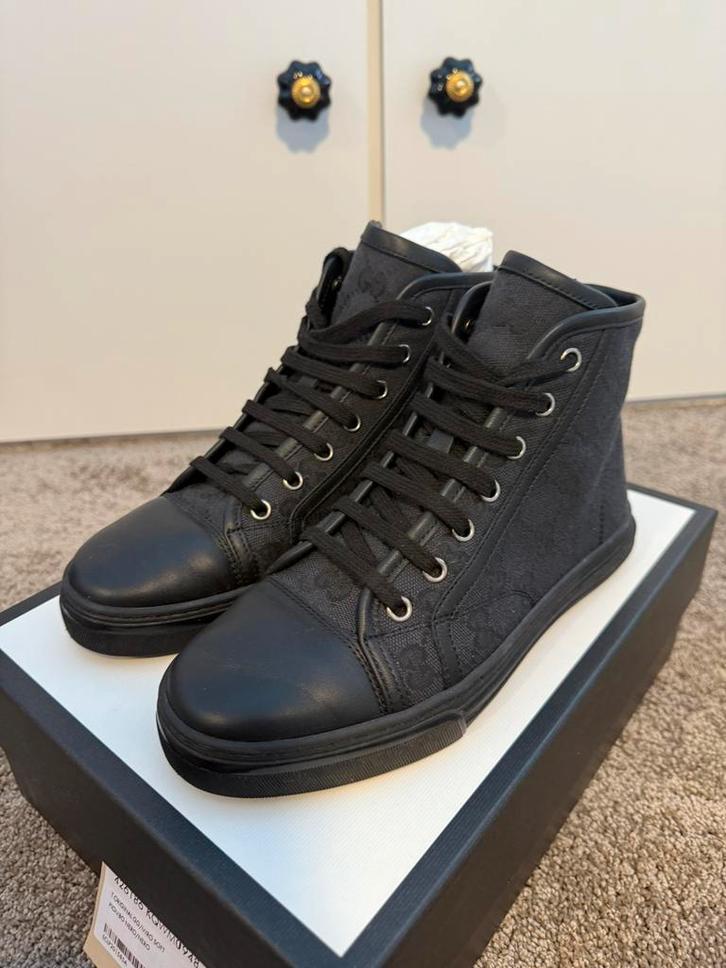Gucci Hightop sneakers, Kleding | Dames, Schoenen, Nieuw, Sneakers of Gympen, Zwart, Ophalen of Verzenden