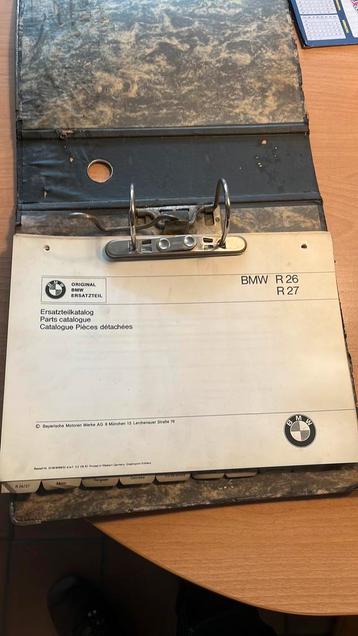 Onderdelen catalogus BMW R26/27 beschikbaar voor biedingen