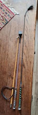 Paarden zweep / 3 stuks., Dieren en Toebehoren, Ophalen of Verzenden, Gebruikt, Recreatie