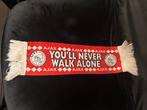 Klein Ajax sjaaltje: you’ll never walk alone 41 x 10 cm, Ophalen of Verzenden, Gebruikt, Ajax, Vaantje of Sjaal