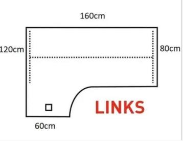 Ikea Galant Hoekbureau - Links en Rechts - afbeelding 2
