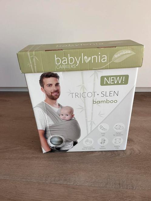 Babylonia Tricot-Slen Draagdoek - Bamboo, Kinderen en Baby's, Babydragers en Draagdoeken, Gebruikt, Draagdoek, Ophalen of Verzenden