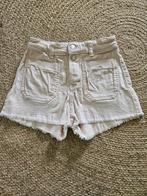 Korte roze spijkerbroek van zara, maat 128, Broek, Meisje, Ophalen of Verzenden, Zo goed als nieuw