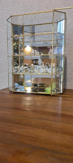 Te koop swarovski beeldjes met vitrinekastje, Ophalen of Verzenden, Gebruikt